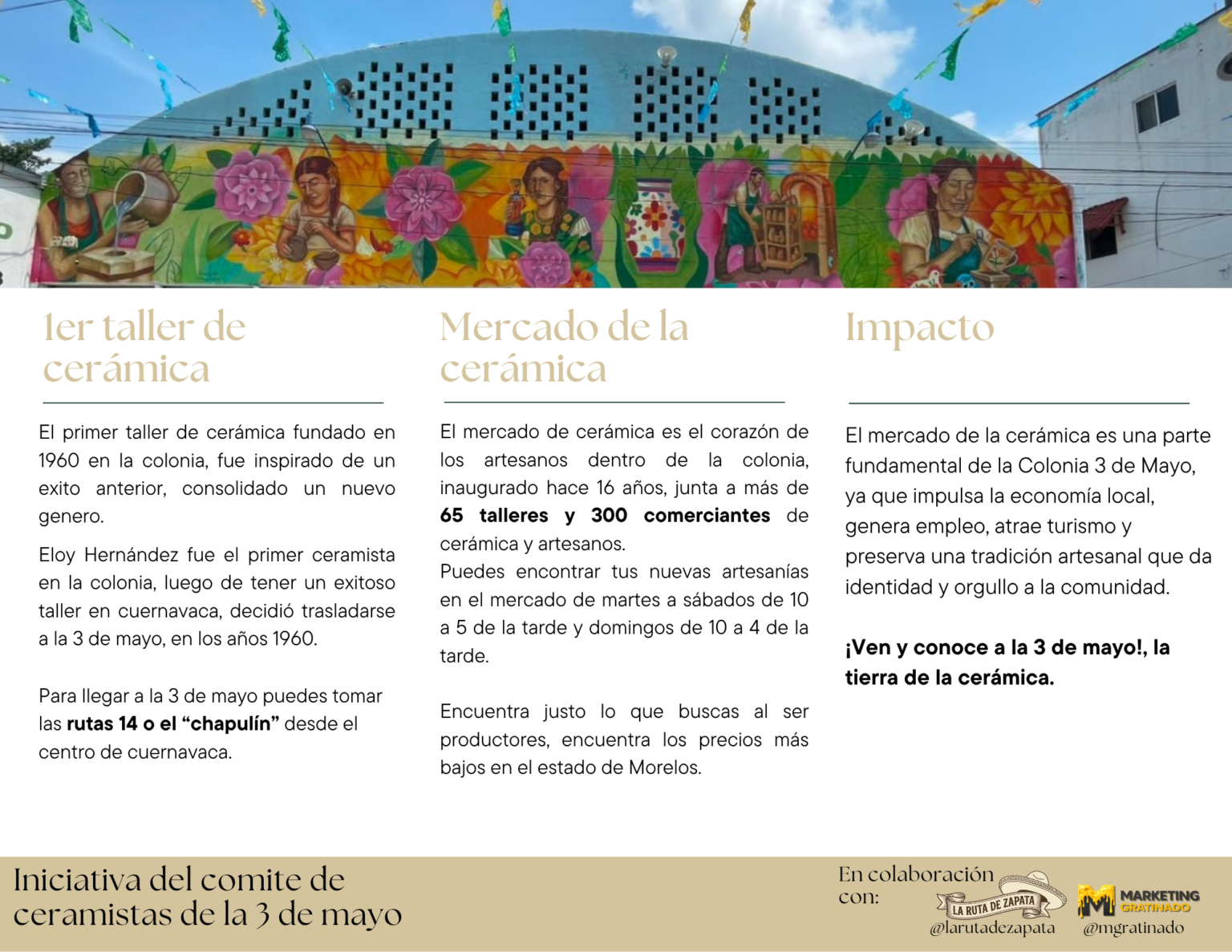 Verde oscuro Con clase Minimalista Organización Arte indígena Sin fines de lucro Folleto de organización benéfica (1)